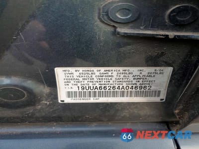 Zdjęcie 12 z 12 samochodu: 2004 ACURA TL VIN:19UUA66264A046962 - miniatura
