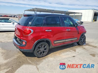 Trzecie zdjęcie samochodu z tyłu: 2016 FIAT 500L TREKKING VIN:ZFBCFADH4GZ037434 - miniatura