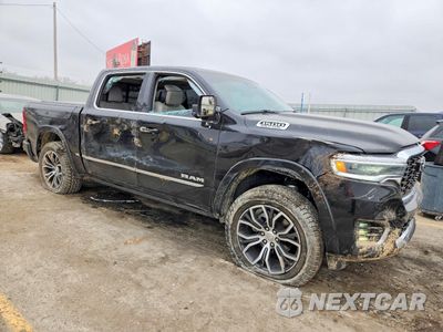 Czwarte zdjęcie samochodu z boku: 2025 RAM 1500 TUNGSTEN VIN:1C6SRFKP7SN568674 - miniatura