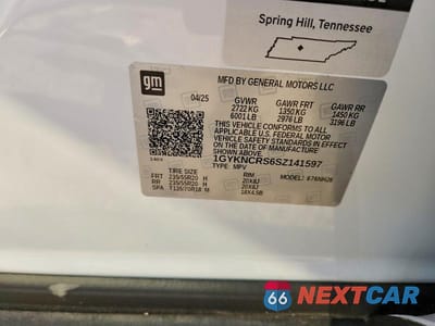 Zdjęcie 13 z 13 samochodu: 2025 CADILLAC XT5 PREMIUM LUXURY VIN:1GYKNCRS6SZ141597 - miniatura
