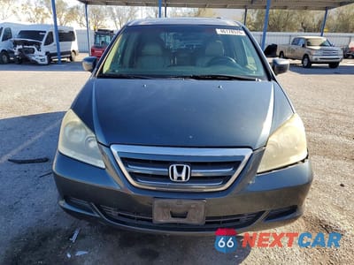 Piąte zdjęcie samochodu w środku: 2006 HONDA ODYSSEY EXL VIN:5FNRL38766B413651 - miniatura