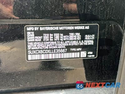 Zdjęcie 10 z 10 samochodu: 2020 BMW X7 M50I VIN:5UXCX6C0XLLE35667 - miniatura