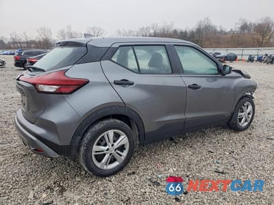 Trzecie zdjęcie samochodu z tyłu: 2021 NISSAN KICKS S VIN:3N1CP5BV1ML528379 - miniatura