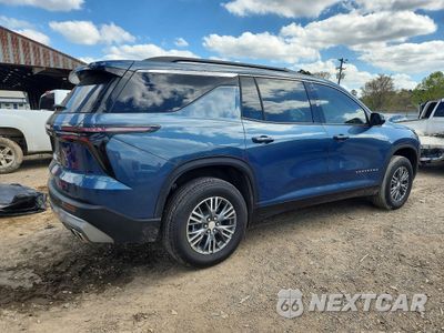 Trzecie zdjęcie samochodu z tyłu: 2025 CHEVROLET TRAVERSE VIN:1GNERGRS8SJ207944 - miniatura