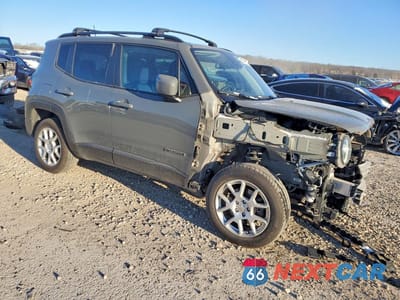 Czwarte zdjęcie samochodu z boku: 2021 JEEP RENEGADE LATITUDE VIN:ZACNJDB15MPM12072 - miniatura