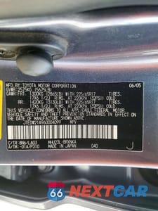 Zdjęcie 14 z 14 samochodu: 2006 TOYOTA HIGHLANDER SPORT VIN:JTEDW21A960004099 - miniatura