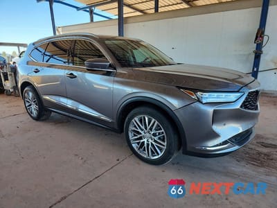 Czwarte zdjęcie samochodu z boku: 2022 ACURA MDX ADVANCE VIN:5J8YE1H83NL022635 - miniatura