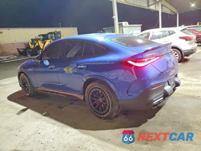 Drugie zdjęcie samochodu z przodu: 2025 MERCEDES-BENZ GLC COUPE 63 AMG S E PERFORMANCE VIN:W1NKJ8ABXSF411435 - miniatura