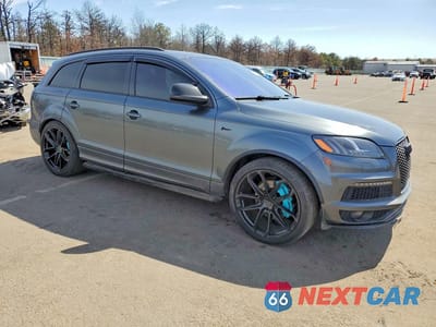 Czwarte zdjęcie samochodu z boku: 2014 AUDI Q7 PRESTIGE VIN:WA1DGBFE5ED002655 - miniatura