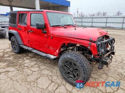 Czwarte zdjęcie samochodu z boku: 2016 JEEP WRANGLER UNLIMITED SPORT VIN:1C4BJWDG9GL152268 - miniatura