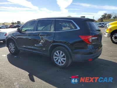 Drugie zdjęcie samochodu z przodu: 2019 HONDA PILOT LX VIN:5FNYF6H16KB043263 - miniatura