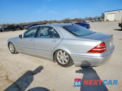 Drugie zdjęcie samochodu z przodu: 2001 MERCEDES-BENZ S 500 VIN:WDBNG75J41A175163 - miniatura