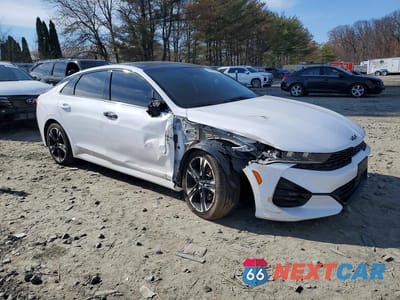 Czwarte zdjęcie samochodu z boku: 2022 KIA K5 GT-LINE VIN:5XXG64J28NG119733 - miniatura