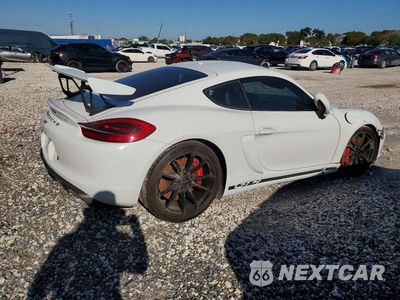 Trzecie zdjęcie samochodu z tyłu: 2016 PORSCHE CAYMAN GT4 VIN:WP0AC2A82GK197098 - miniatura