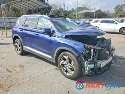 Czwarte zdjęcie samochodu z boku: 2023 HYUNDAI SANTA FE SEL VIN:5NMS34AJ2PH588637 - miniatura