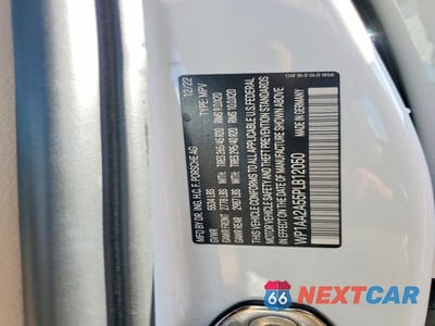Zdjęcie 13 z 13 samochodu: 2023 PORSCHE MACAN BASE VIN:WP1AA2A55PLB12050 - miniatura