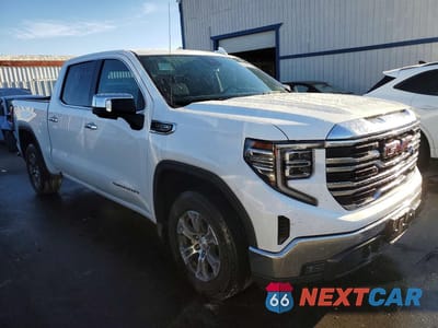 Czwarte zdjęcie samochodu z boku: 2025 GMC SIERRA C1500 SLT VIN:1GTPHDED9SZ249079 - miniatura