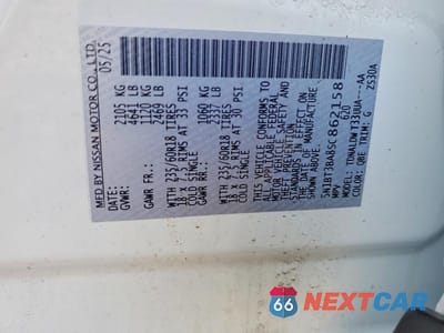 Zdjęcie 13 z 13 samochodu: 2025 NISSAN ROGUE SV VIN:5N1BT3BA8SC862158 - miniatura