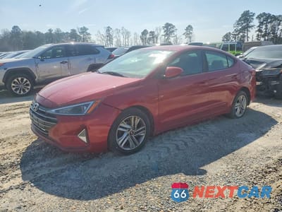 2019 HYUNDAI ELANTRA SE KMHD84LF5KU767576 - główne zdjęcie licytacji z USA - miniatura