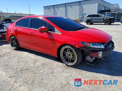 Czwarte zdjęcie samochodu z boku: 2015 HONDA CIVIC SI VIN:2HGFB6E59FH707678 - miniatura