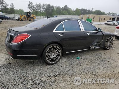 Trzecie zdjęcie samochodu z tyłu: 2015 MERCEDES-BENZ S 550 VIN:WDDUG8CB8FA129668 - miniatura