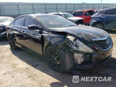 Czwarte zdjęcie samochodu z boku: 2012 HYUNDAI SONATA GLS VIN:5NPEB4AC4CH452847 - miniatura