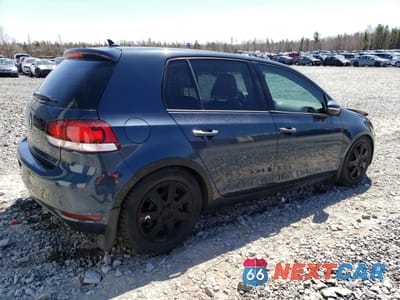 Trzecie zdjęcie samochodu z tyłu: 2012 VOLKSWAGEN GOLF VIN:WVWDA7AJ6CW121809 - miniatura