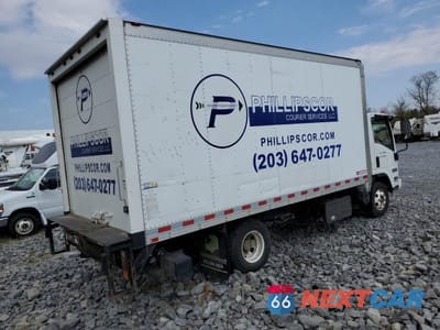 Trzecie zdjęcie samochodu z tyłu: 2012 ISUZU NPR VIN:JALB4W176C7F00109 - miniatura