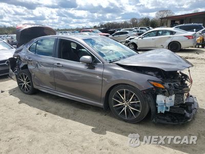 Czwarte zdjęcie samochodu z boku: 2022 TOYOTA CAMRY NIGHT SHADE VIN:4T1S11AK9NU712594 - miniatura