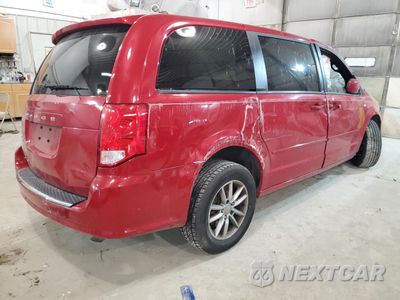 Trzecie zdjęcie samochodu z tyłu: 2014 DODGE GRAND CARAVAN SE VIN:2C4RDGBG8ER226802 - miniatura