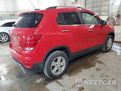 Trzecie zdjęcie samochodu z tyłu: 2018 CHEVROLET TRAX 1LT VIN:3GNCJPSB0JL238623 - miniatura