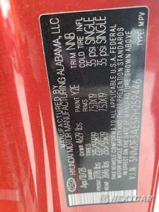 Zdjęcie 13 z 13 samochodu: 2023 HYUNDAI TUCSON SEL VIN:5NMJF3AE5PH259446 - miniatura