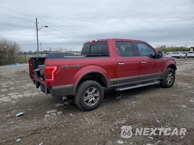 Trzecie zdjęcie samochodu z tyłu: 2015 FORD F150 SUPERCREW VIN:1FTEW1EG8FFC10254 - miniatura