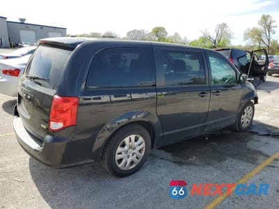 Trzecie zdjęcie samochodu z tyłu: 2018 DODGE GRAND CARAVAN SE VIN:2C4RDGBG3JR296167 - miniatura