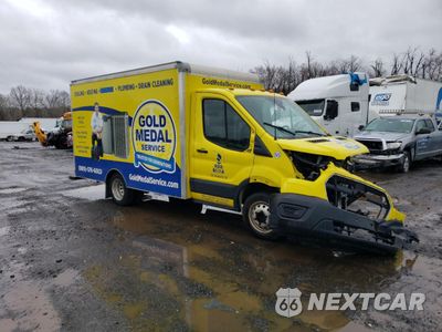 Czwarte zdjęcie samochodu z boku: 2020 FORD TRANSIT T-350 HD VIN:1FDSF6P81LKA15570 - miniatura