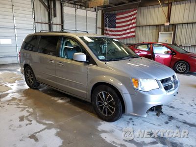 Czwarte zdjęcie samochodu z boku: 2017 DODGE GRAND CARAVAN SXT VIN:2C4RDGCG7HR686729 - miniatura