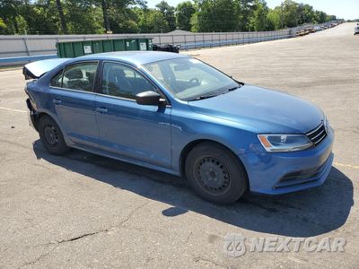 Czwarte zdjęcie samochodu z boku: 2016 VOLKSWAGEN JETTA S VIN:3VW267AJXGM416097 - miniatura