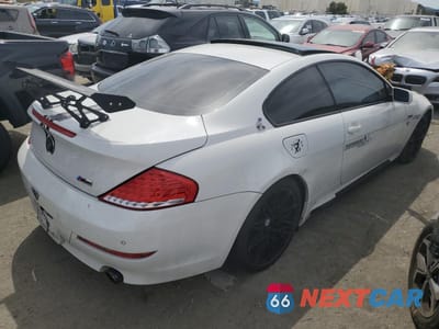 Trzecie zdjęcie samochodu z tyłu: 2008 BMW 650 I VIN:WBAEA53568CV90834 - miniatura