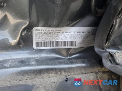 Zdjęcie 13 z 13 samochodu: 2008 AUDI A6 S-LINE 3.2 QUATTRO VIN:WAUEH74F88N141593 - miniatura