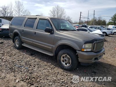 Czwarte zdjęcie samochodu z boku: 2004 FORD EXCURSION LIMITED VIN:1FMNU43SX4ED91838 - miniatura
