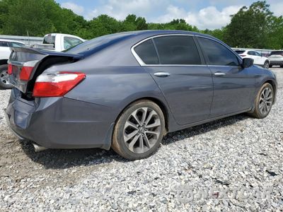Trzecie zdjęcie samochodu z tyłu: 2015 HONDA ACCORD SPORT VIN:1HGCR2F58FA265111 - miniatura