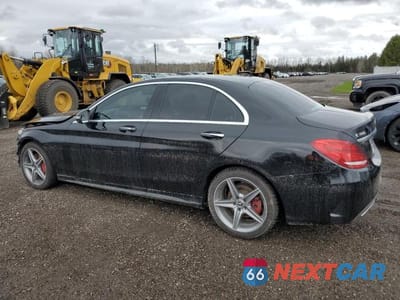Drugie zdjęcie samochodu z przodu: 2018 MERCEDES-BENZ C 300 4MATIC VIN:55SWF4KB4JU257811 - miniatura
