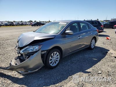 2019 NISSAN SENTRA S 3N1AB7AP9KY455203 - główne zdjęcie licytacji z USA - miniatura
