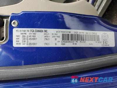 Zdjęcie 14 z 14 samochodu: 2019 DODGE GRAND CARAVAN SE VIN:2C4RDGBG4KR516157 - miniatura