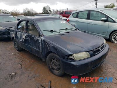 Czwarte zdjęcie samochodu z boku: 1998 MAZDA PROTEGE DX VIN:JM1BC1418W0234016 - miniatura