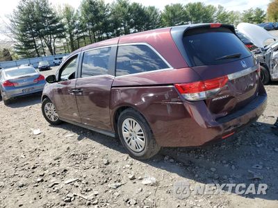 Drugie zdjęcie samochodu z przodu: 2017 HONDA ODYSSEY LX VIN:5FNRL5H27HB017084 - miniatura