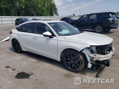 Czwarte zdjęcie samochodu z boku: 2022 HONDA CIVIC SPORT TOURING VIN:19XFL1H81NE006163 - miniatura
