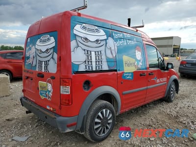 Trzecie zdjęcie samochodu z tyłu: 2010 FORD TRANSIT CONNECT XL VIN:NM0LS7AN8AT033576 - miniatura