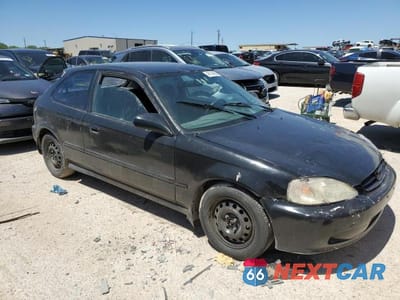 Czwarte zdjęcie samochodu z boku: 2000 HONDA CIVIC DX VIN:2HGEJ6448YH112315 - miniatura