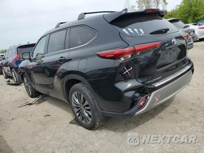 Drugie zdjęcie samochodu z przodu: 2021 TOYOTA HIGHLANDER PLATINUM VIN:5TDFZRBH1MS093539 - miniatura